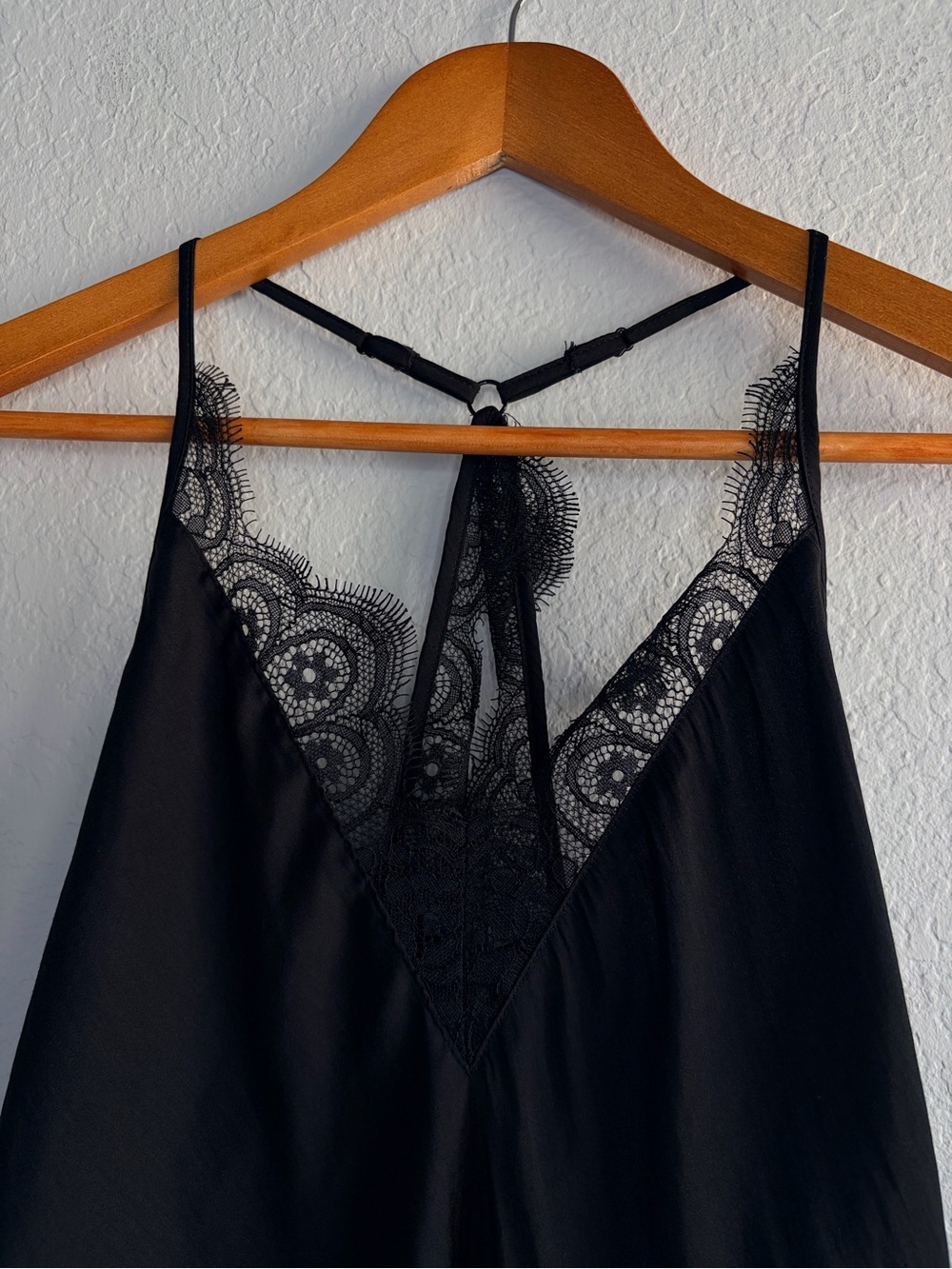 Intimately by Free People Lace-Trim Satin Cami, size XS - Picture 5 of 6